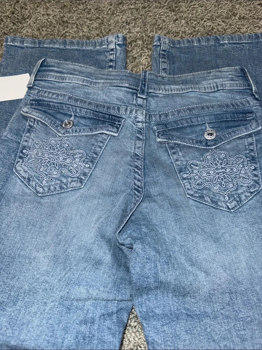 Girls H & M Flared Denim Jeans 14 NEW